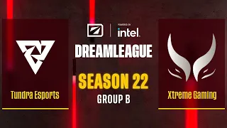 Dota2 - Tundra Esports vs Xtreme Gaming - Game 1 - DreamLeague Season 22 - Group B