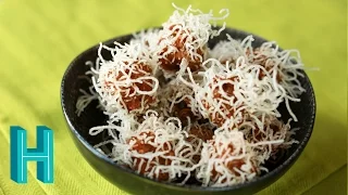 Satan's Hairy (Meat) Balls! Halloween Recipe 🎃 Hilah Cooking