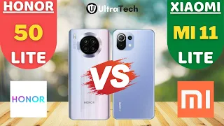 Honor 50 Lite vs Xiaomi Mi 11 Lite | Comparison