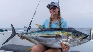 I should NOT have landed this fish… HUGE Yellowfin Tuna!