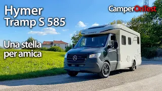 Hymer Tramp S 585: Mercedes-Benz Sprinter anche per un semintegrale alla base dell'offerta Hymer