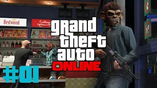 (PS3) Grand Theft Auto V: GTA Online Gameplay #1 (ONLINE HAS RETURNED)