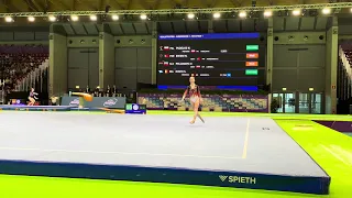 EK Turnen 2024   Silke Hoste Grond