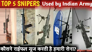 Top 5 Sniper Rifle Used By India | Sunday Special,Top5 Top10 | Indian Defence Updates | Defence Show