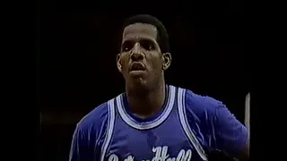 CBS Sports - Big East Tournament Semifinal - Syracuse vs. Seton Hall (March 12, 1988)