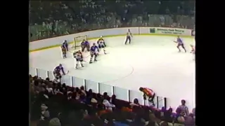 rangers 1985 playoff vs Flyers - news clips