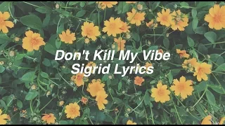 Don't Kill My Vibe || Sigrid Lyrics