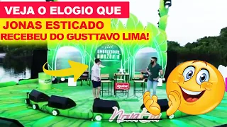 GUSTTAVO LIMA FAZ ELOGIO AO CANTOR JONAS ESTICADO SOBRE A MÚSICA INVESTE EM MIM, ESTOURADA!!