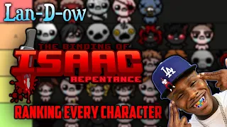 Ranking Every Character in The Binding of Isaac: Repentance (Tier List) [7/9/21]