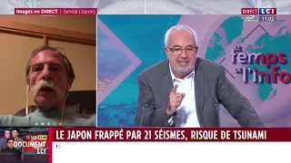 Le Japon frappé par un puissant séisme, l'alerte au tsunami déclenchée