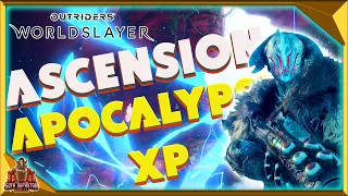 Outriders Worldslayer How To Level Up Ascension Points & Apocalypse Tiers Fast - Easy XP Grind