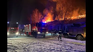 Рятувальники ліквідували пожежу на виробничому підприємстві