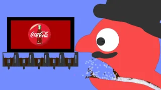 Crazy Red Man VS Coca-Cola Machine In Algodoo