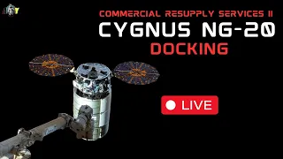 LIVE: CRS-2 Cygnus NG-20 Mission Docking with the ISS