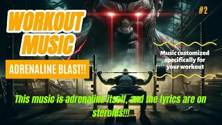 Ultimate Workout Music 2024 with Motivational Lyrics: Boost Your Training | V2
