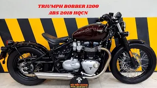 [ĐÃ BÁN] Triumph Bobber 1200 ABS siêu đẹp lướt odo 2k 2018 HQCN - Chỉ 445 triệu - Lh 0703086286