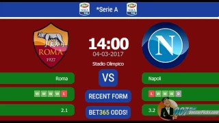 AS Roma vs Napoli PREDICTION (by 007Soccerpicks.com)