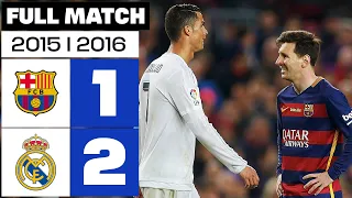 FC Barcelona vs Real Madrid (1-2) 2015/2016 PARTIDO COMPLETO