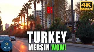 Mersin 4K, Turkey 2022 - Turkish Lifestyle - Day & Night City Tour
