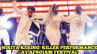 NIKITA KERING' PERFORMING LIVE AT AFROJAM FESTIVAL 2021.