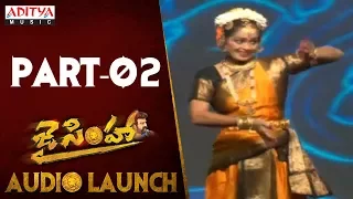 Jai Simha Audio Launch Part 02 || Balakrishna || KS Ravi Kumar || Nayanthara || C Kalyan