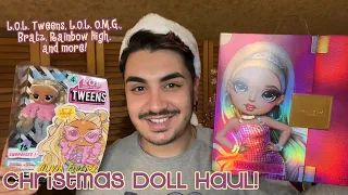 Christmas Doll Haul 2022! L.O.L. Surprise! Tweens, O.M.G., Bratz, Rainbow High, Winx Club, and More!