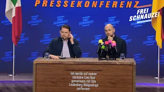 "Walgesänge mit Udo Lindenberg" – eine Pressekonferenz der ganz anderen Art | Frei Schnauze