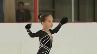 Tatiana Medvedeva(2008), SP, 2018.10.24 Competition for the prize of ЦФМ