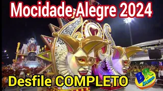 Mocidade Alegre 2024 CAMPEÃ Desfile COMPLETO HD