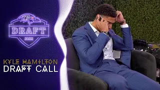 Inside the Draft Night Call to Kyle Hamilton | Baltimore Ravens