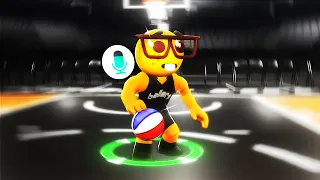 so i played roblox hoops life basketball...