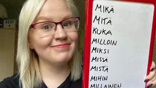 Finnish Lesson 8: Question Words