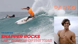 Last Sesh of the Year at the Snapper Rocks Surfriders Championships (Joel Parko, Sheldon Simkus...)