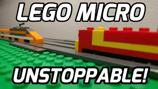 LEGO Micro Unstoppable Train and the TGV!