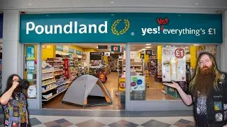 Festival Camping Gear from Poundland?