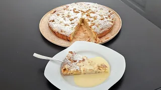 Apfelkuchen  Rezept/saftig, lecker und einfach