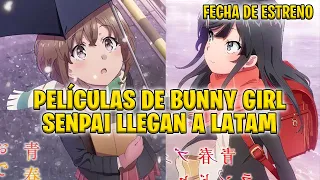 Las películas de Bunny Girl Senpai llegan a cines de Latam | Seishun Buta Yarou