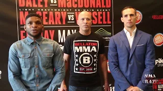 Bellator 179: Rory MacDonald vs. Paul Daley Media Day Face Off