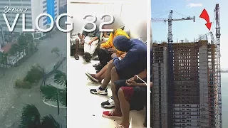 Miami Police VLOG: Hurricane Irma Landfall (Storm Surge, Looters, Down Crane)