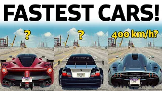 Top 5 Fastest Cars in Need for Speed Heat | Max Build