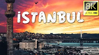Amazing Istanbul, Turkey 🇹🇷 in 8K ULTRA HD (60 FPS) | Relaxation Film With Relaxation Music