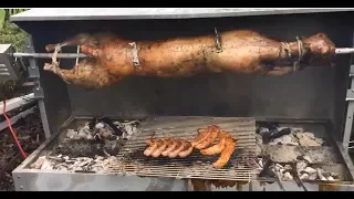 Whole Lamb BBQ How To  Barbecue Tricks