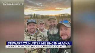 Families of men searching for missing Tennessee hunter in Alaska say they're proud, anxious