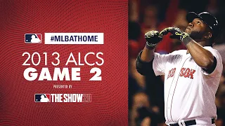 2013 ALCS - Game 2  (Tigers vs. Red Sox) | #MLBAtHome