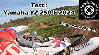 Yamaha YZ 250 F 2024 Test