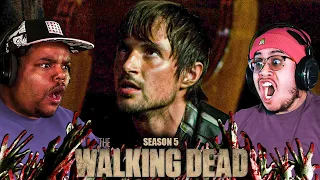 The Walking Dead REACTION Season 5 Episode 3