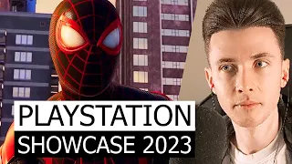 ХЕСУС СМОТРИТ ПРЕЗЕНТАЦИЮ PLAYSTATION SHOWCASE 2023: SPIDER-MAN 2, FNAF, ALAN WAKE 2 | РЕАКЦИЯ