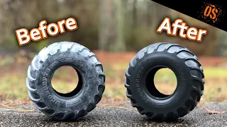How I Get Mold Release Off New Tires