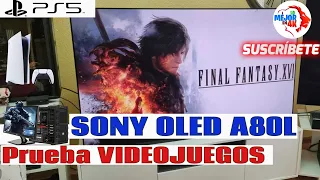 SONY OLED A80L / La probamos con PC Gaming , PlayStation 5 , Xbox Series X