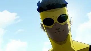 Son on Omni-Man on another level (Invincible Season 2) Amazon Content